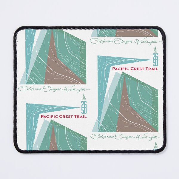 Item preview, Pacific Crest Trail 2650 Mile Topo Mountains designed and sold by T1G3RL1LY.