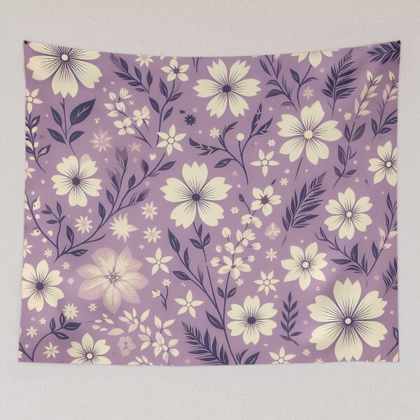 Item preview, Purple Floral Pattern designed and sold by GraphicsClub.