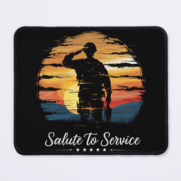 Item preview, Salute To Service Armed Forces Day Celebration Memorial Day USA Veteran's Day designed and sold by Quirky Shirts.