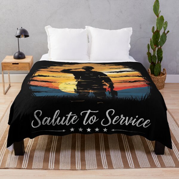 Item preview, Salute To Service Armed Forces Day Celebration Memorial Day USA Veteran's Day designed and sold by Quirky Shirts.