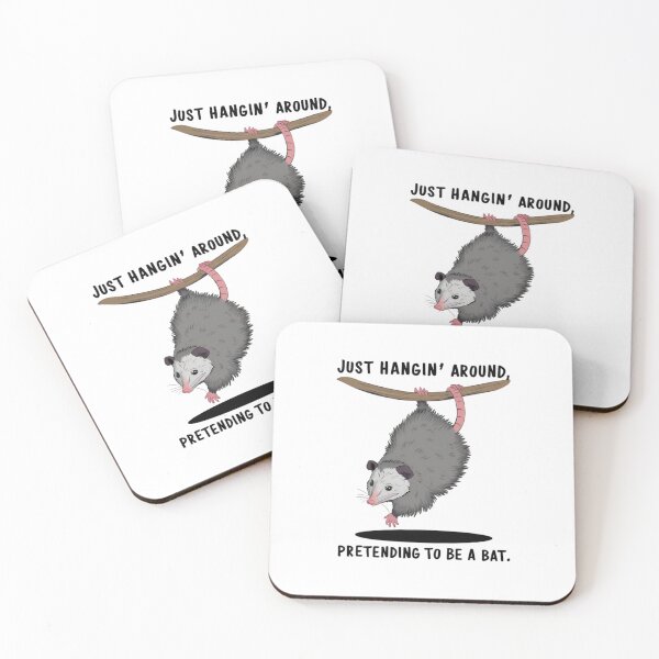 Item preview, Just Hanging around, pretending to be a bat, FunnyFits70, Possum, Humor, Jokes, Funny designed and sold by FunnyFits70.