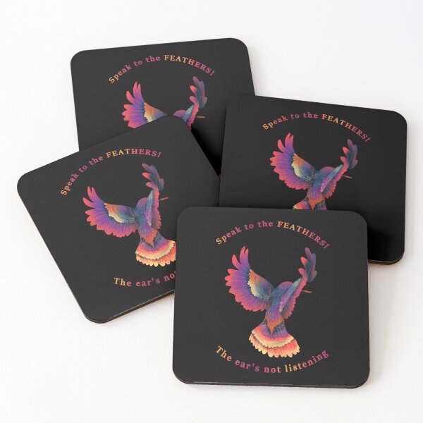 Item preview, SPEAK TO THE FEATHERS--THE EARS AREN'T  LISTENING designed and sold by WendyMaree.