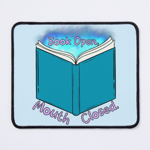 Item preview, Book open. Mouth closed. designed and sold by ArtistryUnknown.