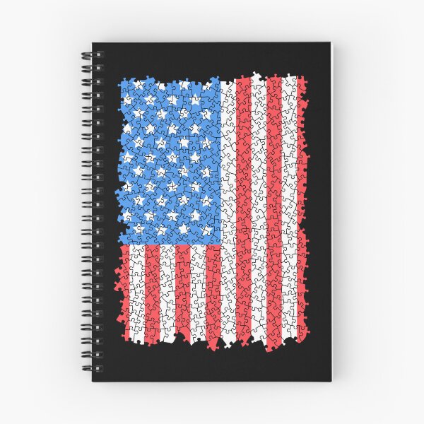 Item preview, USA Flag Puzzle 4th Of July Jigsaw Pieces Puzzler Hobbyist designed and sold by GrandeDuc.