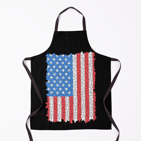 Item preview, USA Flag Puzzle 4th Of July Jigsaw Pieces Puzzler Hobbyist designed and sold by GrandeDuc.