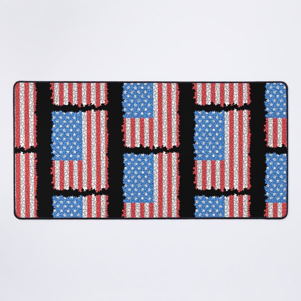 Item preview, USA Flag Puzzle 4th Of July Jigsaw Pieces Puzzler Hobbyist designed and sold by GrandeDuc.