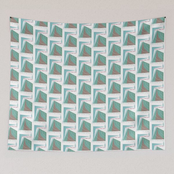 Item preview, Pacific Crest Trail 2650 Mile Topo Mountains designed and sold by T1G3RL1LY.