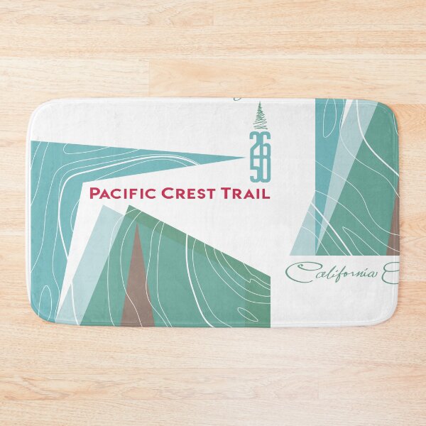 Item preview, Pacific Crest Trail 2650 Mile Topo Mountains designed and sold by T1G3RL1LY.