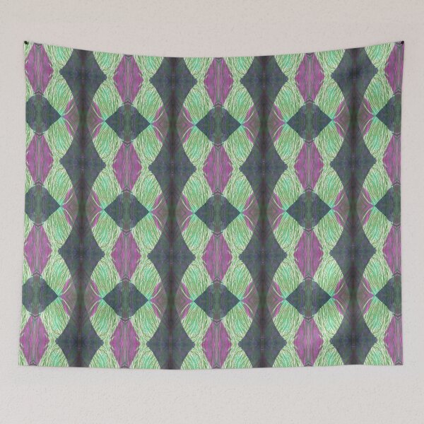 Item preview, Witches Hair Monoprint Pattern designed and sold by vallisrowe.