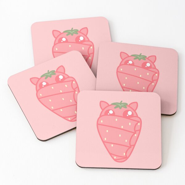 Item preview, Strawberry fruit bat designed and sold by Cre8iveCat.