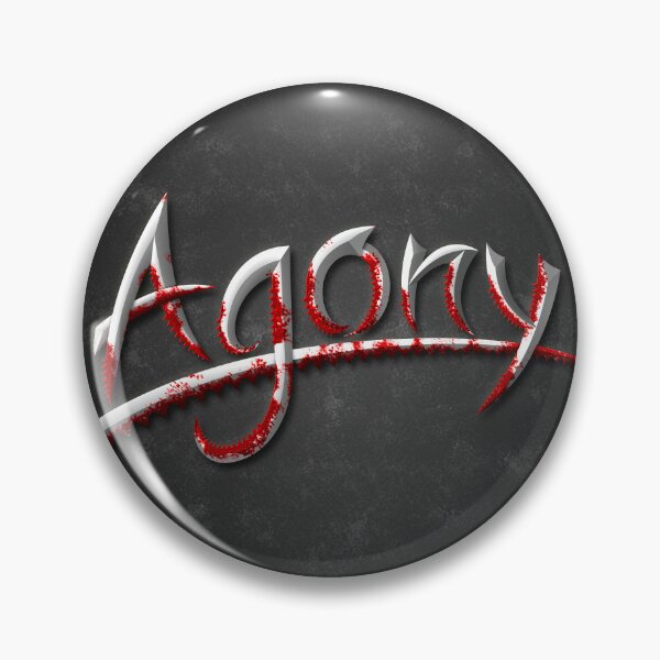 Item preview, Agony Dark Lettering designed and sold by DarkevIllust.