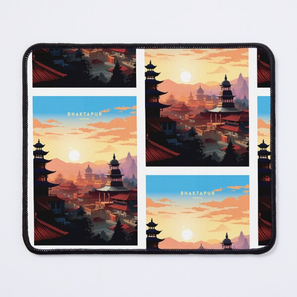 Item preview, Bhaktapur: Nepal's Timeless City of Temples designed and sold by NeuralVibe.