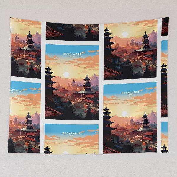 Item preview, Bhaktapur: Nepal's Timeless City of Temples designed and sold by NeuralVibe.