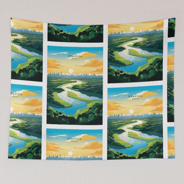 Item preview, Brasília: Brazil's Modernist Capital of Contrasts designed and sold by NeuralVibe.