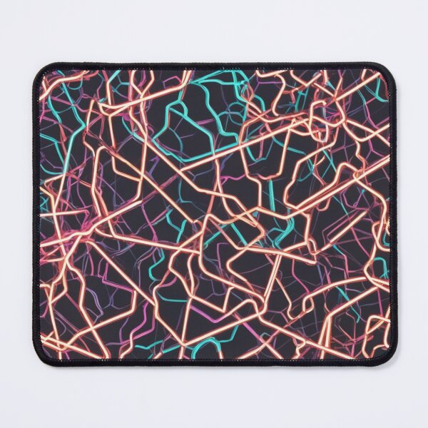 Item preview, Abstract Colorful Neon Lights Pattern designed and sold by calibrit.