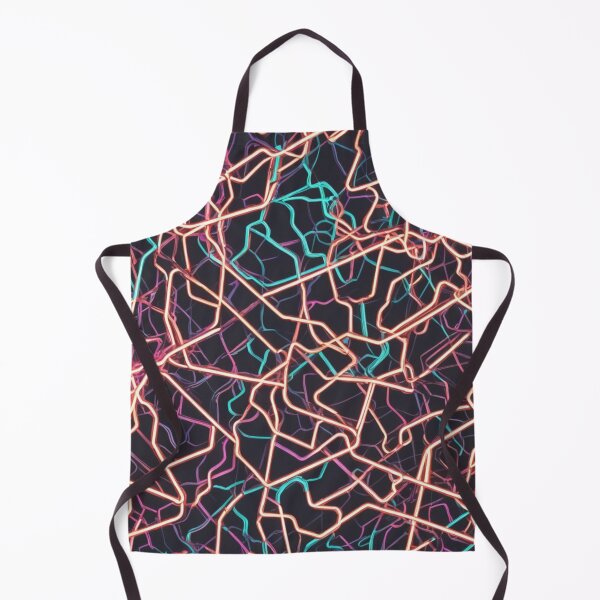 Item preview, Abstract Colorful Neon Lights Pattern designed and sold by calibrit.