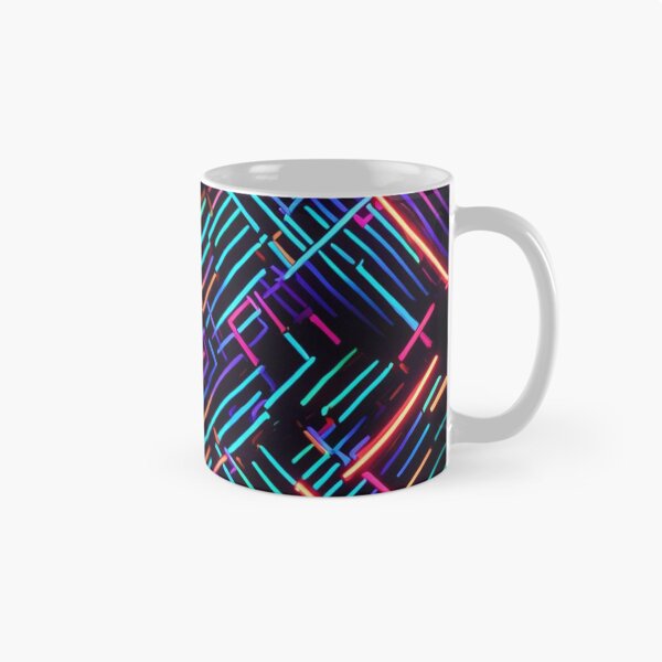 Item preview, Abstract Colorful Neon Lights Pattern designed and sold by calibrit.