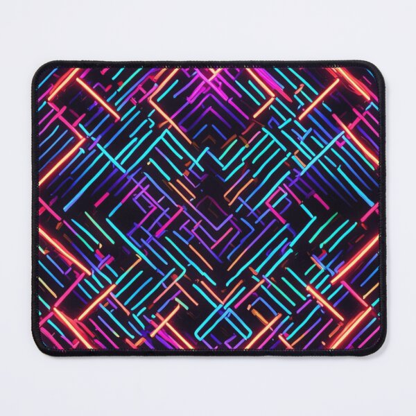Item preview, Abstract Colorful Neon Lights Pattern designed and sold by calibrit.