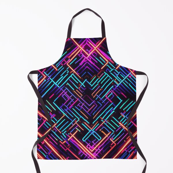 Item preview, Abstract Colorful Neon Lights Pattern designed and sold by calibrit.