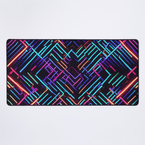 Item preview, Abstract Colorful Neon Lights Pattern designed and sold by calibrit.