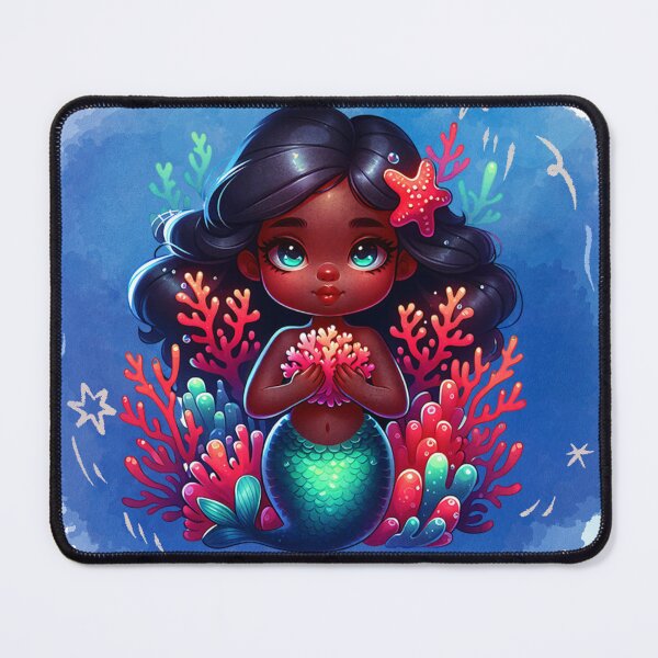 Item preview, Black Mermaid Aqua Affection designed and sold by Expressiveess1.