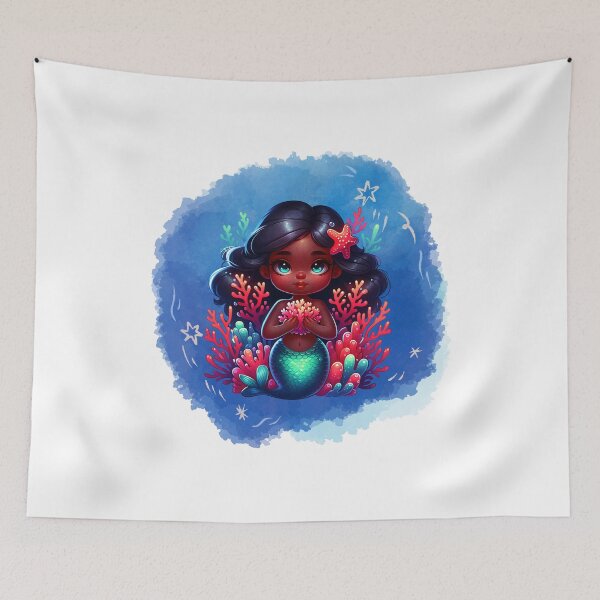 Item preview, Black Mermaid Aqua Affection designed and sold by Expressiveess1.