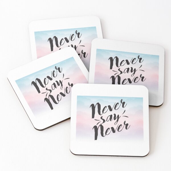 Item preview, never say never designed and sold by Person-VIP.