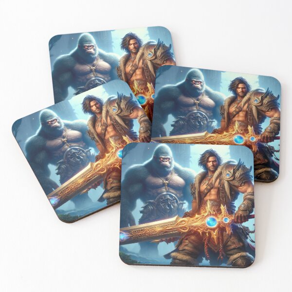 Item preview, Hazambe the Warrior designed and sold by SparkedVisions.