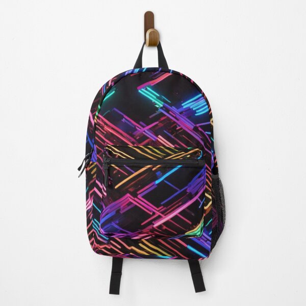 Item preview, Abstract Colorful Neon Lights Pattern designed and sold by calibrit.