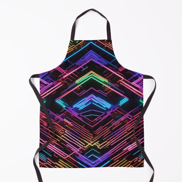 Item preview, Abstract Colorful Neon Lights Pattern designed and sold by calibrit.