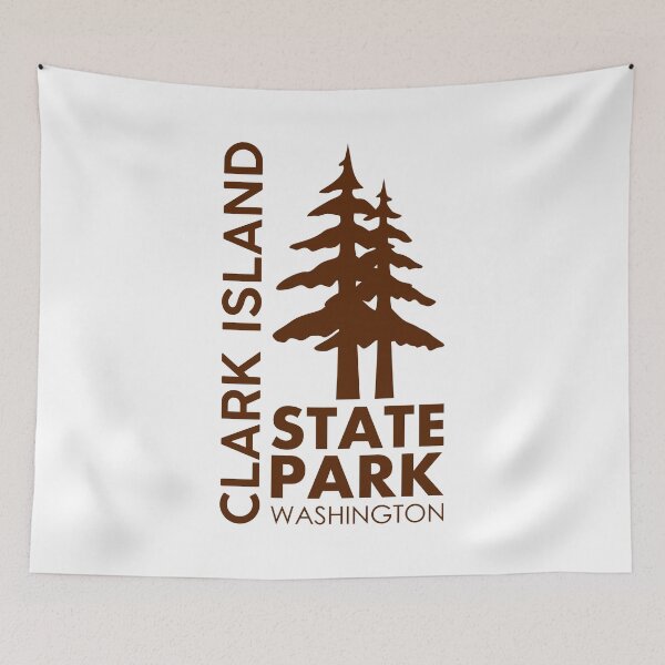 Item preview, Clark Island State Park Washington Pines designed and sold by bivenart.