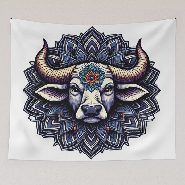 Item preview, Ox Mandala Lunar Zodiac designed and sold by Liscar95.