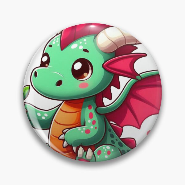 Item preview, Dragon with flower designed and sold by totalyboy.