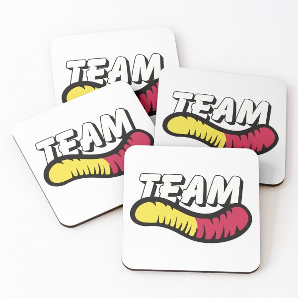Item preview, Team Red & Yellow designed and sold by Dood Doodles.