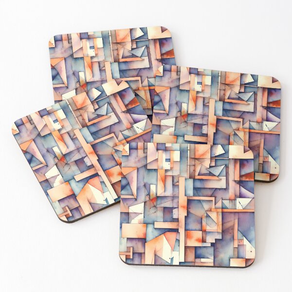Item preview, Geometric Watercolor Art designed and sold by Nourch.