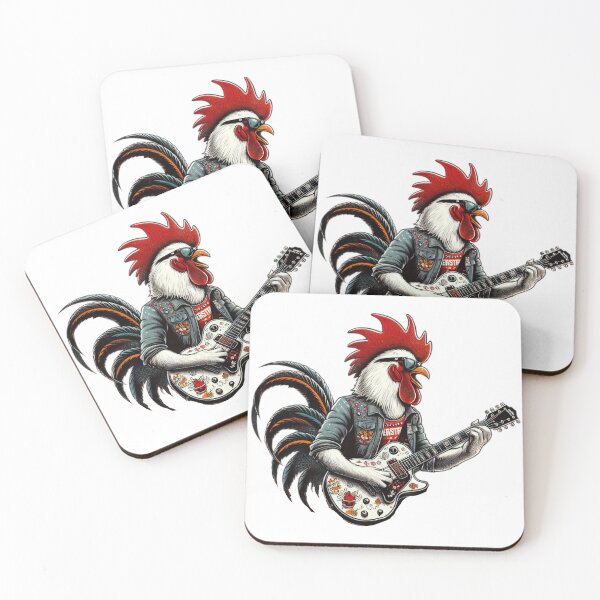Item preview, Rooster rock star Easter Funny animals  designed and sold by Expressions-Sel.