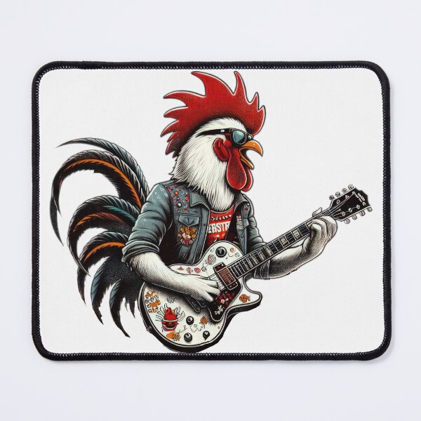 Item preview, Rooster rock star Easter Funny animals  designed and sold by Expressions-Sel.