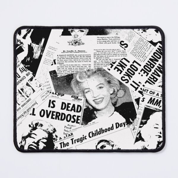 Item preview, Vintage Marilyn Monroe Newspaper Pattern designed and sold by PattenMonster.