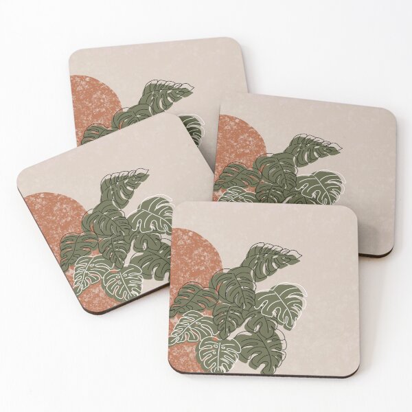 Item preview, Boho Monstera designed and sold by 2woofs-1meow.