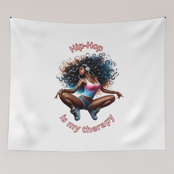 Item preview, “Hip-hop is my therapy” designed and sold by CHRIST5000.