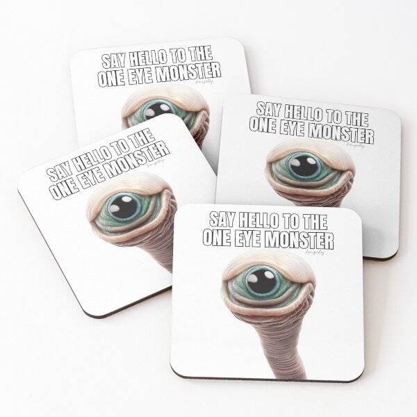 Item preview, Aliens Exist - ONE EYE MONSTER designed and sold by Kangaboy.