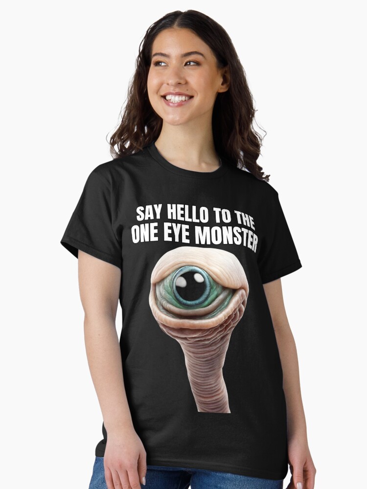 Thumbnail 1 of 7, Classic T-Shirt, Aliens Exist - ONE EYE MONSTER designed and sold by Kangaboy.