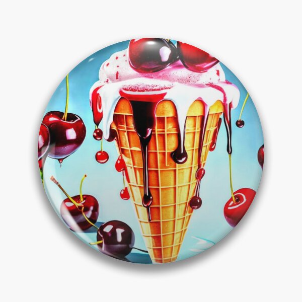 Item preview, Cherry Ice Cream Drip designed and sold by Kingcls.
