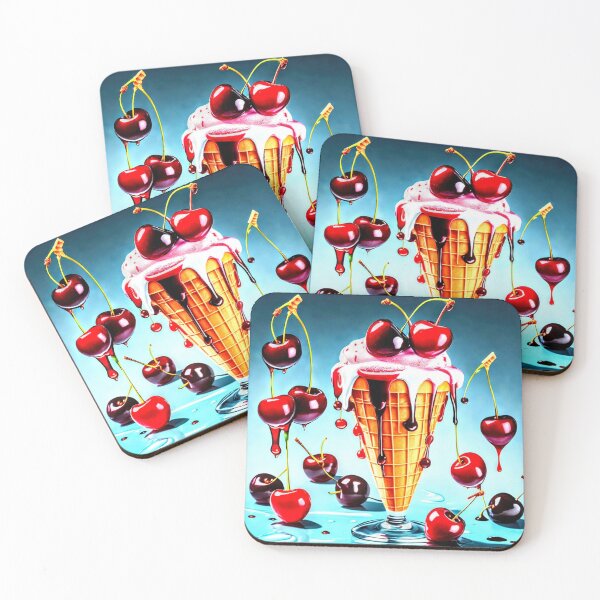 Item preview, Cherry Ice Cream Drip designed and sold by Kingcls.