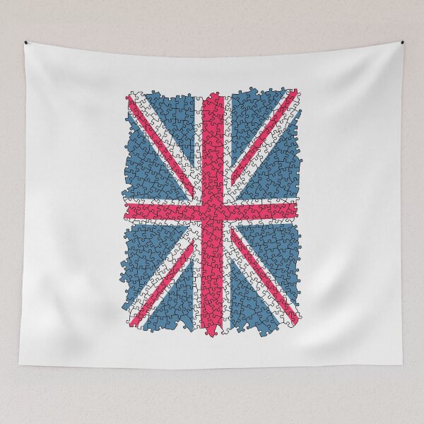 Item preview, Union Jack Flag United Kingdom Great Britain Jigsaw Puzzle designed and sold by GrandeDuc.