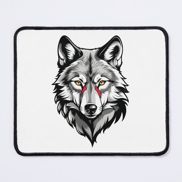 Item preview, Night Whispers: The Silent Profile of a Wolf designed and sold by Ink-Kreativ.