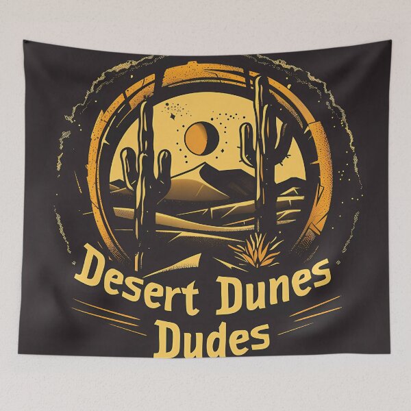 Item preview, “Desert Dunes Dudes” designed and sold by Art-Vortex-fr.
