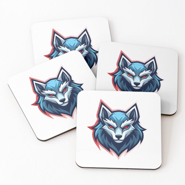 Item preview, Wolf logo designed and sold by krabbaraban.