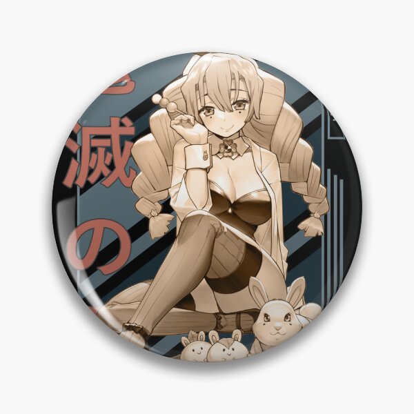 Artikelvorschau, Mitsuri Kanroji Retro Blau Schwarz Design entworfen und verkauft von Wafusaurus.