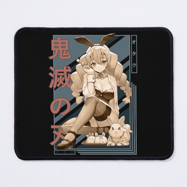 Item preview, Mitsuri Kanroji Retro Blue Black Design designed and sold by Wafusaurus.